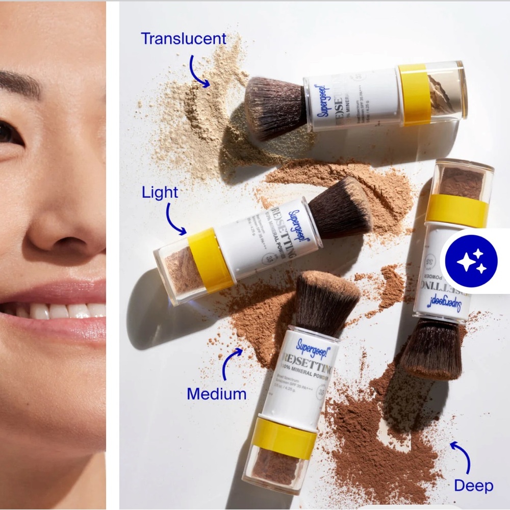 Supergoop! (Re)Setting Powder Mineral SPF Refill (JUST THE POWDER REFILL)